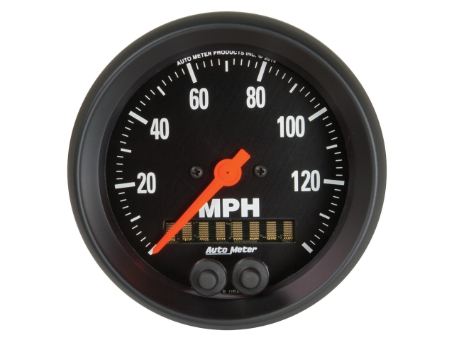 Auto Meter Z SERIES Digital Stepper Motor Gauge, 3-3/8", GPS Speedometer (0-140 MPH)