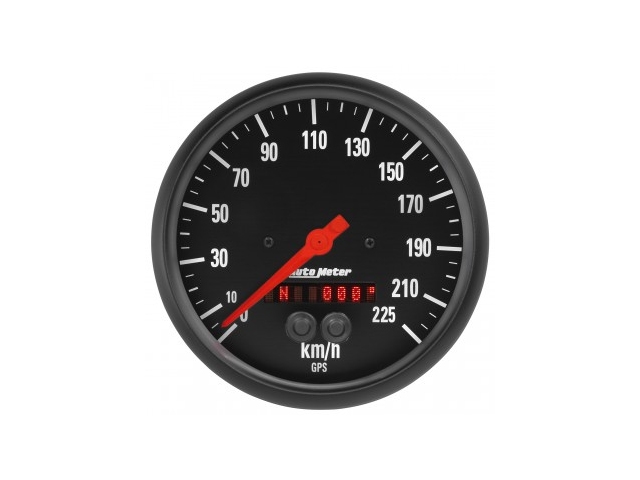Auto Meter Z SERIES Digital Stepper Motor Gauge, 5", GPS Speedometer (0-225 Km/H)