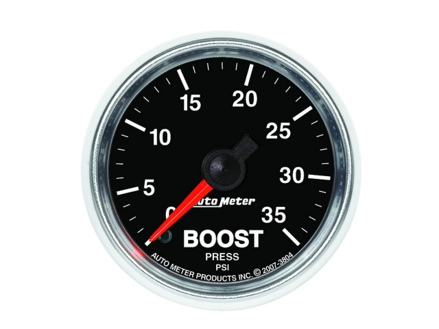 Auto Meter GS Mechanical, 2-1/16", Boost (0-35 PSI)