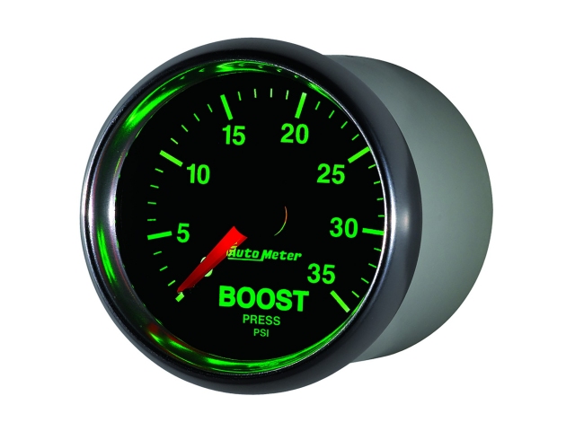 Auto Meter GS Mechanical, 2-1/16", Boost (0-35 PSI) - Click Image to Close