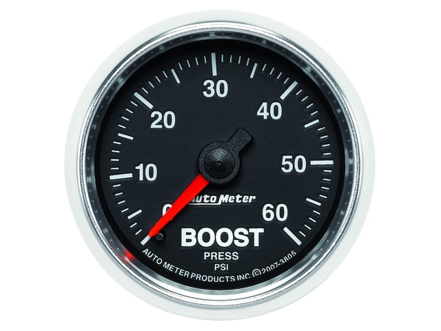 Auto Meter GS Mechanical, 2-1/16", Boost (0-60 PSI)