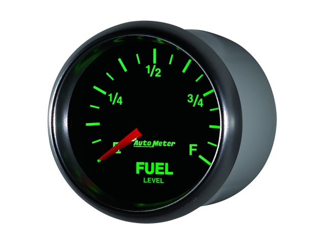 Auto Meter GS Digital Stepper Motor Gauge, 2-1/16", Fuel Level Programmable (0-280 Ohms)