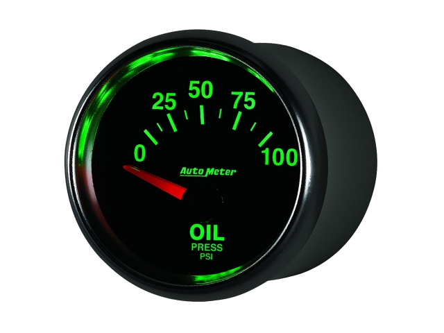 Auto Meter GS Air-Core Gauge, 2-1/16", Oil Pressure (0-100 PSI)