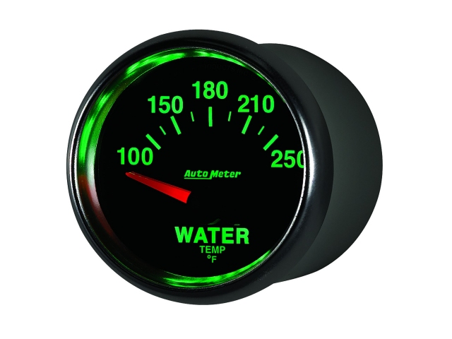 Auto Meter GS Air-Core Gauge, 2-1/16", Water Temperature (100-250 deg. F)