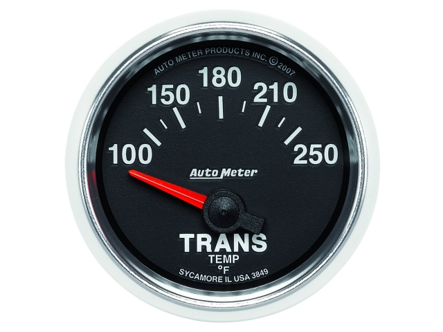 Auto Meter GS Air-Core Gauge, 2-1/16", Transmission Temperature (100-250 deg. F)
