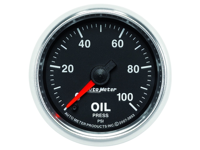 Auto Meter GS Digital Stepper Motor Gauge, 2-1/16", Oil Pressure (0-100 PSI) - Click Image to Close