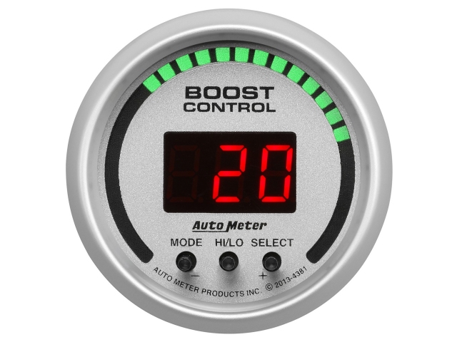 Auto Meter ULTRA-LITE Digital, 2-1/16", Boost Controller (30 In. Hg./30 PSI)