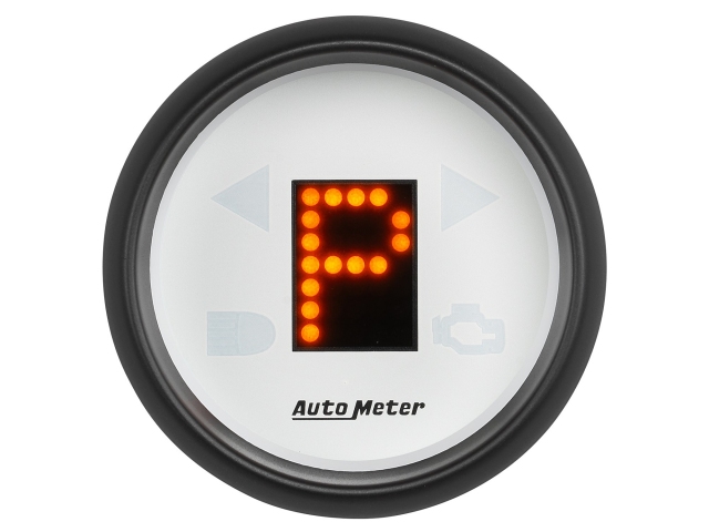 Auto Meter Phantom Digital, 2-1/16", PRNDL (P,R,N,D,L,OD,O,5,4,3,2,1)