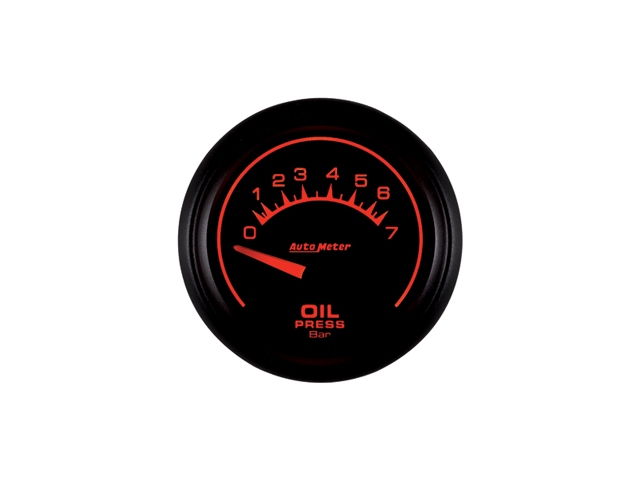 Auto Meter ES Air-Core Gauge, 2-1/16", Oil Pressure (0-7 Bar) - Click Image to Close