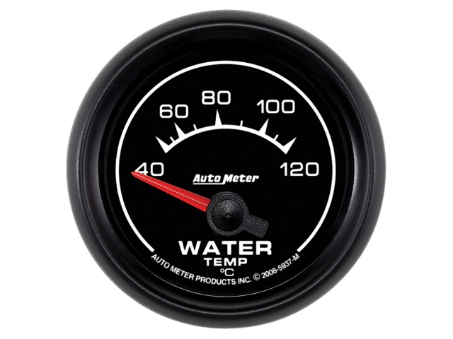 Auto Meter ES Air-Core Gauge, 2-1/16", Water Temperature (40-120 deg. C)