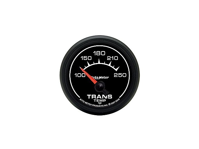 Auto Meter ES Air-Core Gauge, 2-1/16", Transmission Temperature (100-250 deg. F) - Click Image to Close