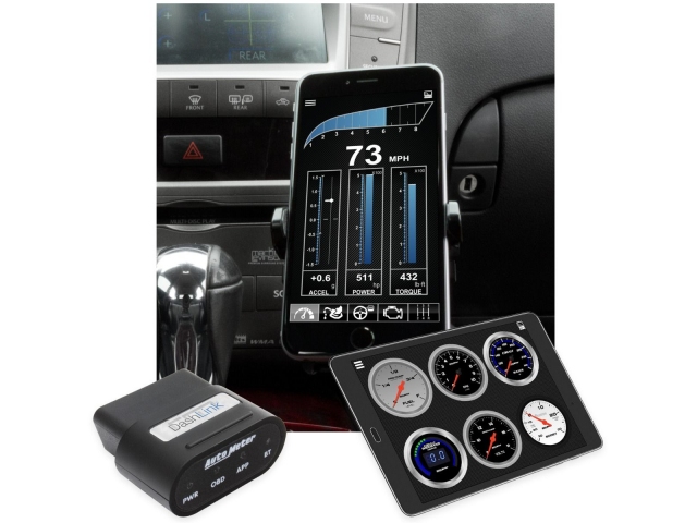 Auto Meter DashLink II OBDII Digital Gauges (APPLE iOS & ANDROID)
