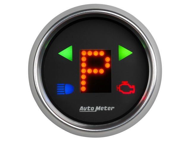 Auto Meter COBALT Digital Gauge, 2-1/16", PRNDL (P,R,N,D,L,OD,O,5,4,3,2,1) - Click Image to Close
