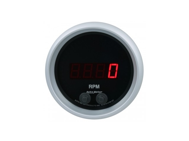 Auto Meter SPORT-COMP Digital Gauge, 3-3/8", In-Dash Tachometer (0-16000 RPM)