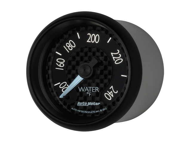 Auto Meter GT SERIES Mechanical, 2-1/16", Water Temperature (120-240 deg. F)