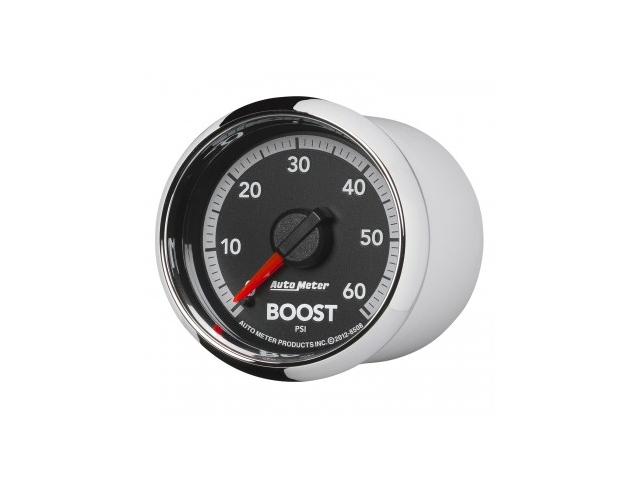 Auto Meter FACTORY MATCH Dodge 4th GEN Mechanical Gauge, 2-1/16", Boost (0-60 PSI)