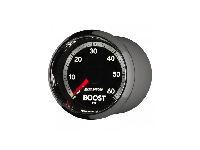 Auto Meter FACTORY MATCH Dodge 4th GEN Mechanical Gauge, 2-1/16", Boost (0-60 PSI) - Click Image to Close