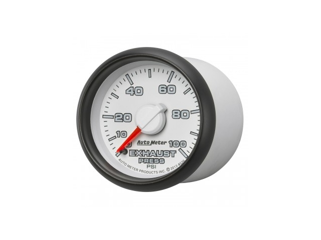 Auto Meter FACTORY MATCH Dodge 3rd GEN Mechanical Gauge, 2-1/16", Exhaust (Drive) Pressure (0-100 PSI)