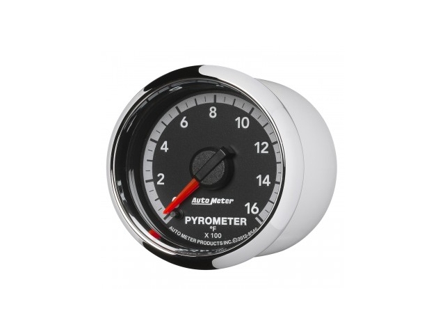 Auto Meter FACTORY MATCH Dodge 4th GEN Digital Stepper Motor Gauge, 2-1/16", Pyrometer (EGT) (0-1600 F) - Click Image to Close