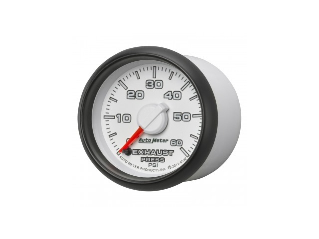 Auto Meter FACTORY MATCH Dodge 3rd GEN Digital Stepper Motor Gauge, 2-1/16", Exhaust (Drive) Pressure (0-60 PSI) - Click Image to Close