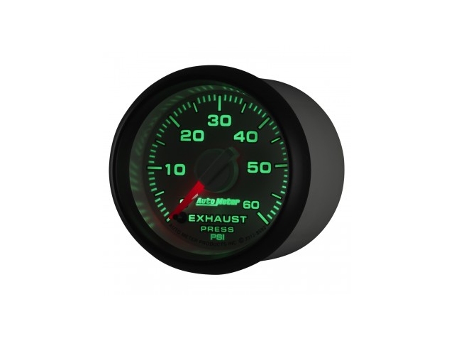 Auto Meter FACTORY MATCH Dodge 3rd GEN Digital Stepper Motor Gauge, 2-1/16", Exhaust (Drive) Pressure (0-60 PSI) - Click Image to Close