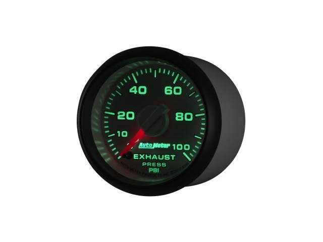 Auto Meter FACTORY MATCH Dodge 3rd GEN Digital Stepper Motor Gauge, 2-1/16", Exhaust (Drive) Pressure (0-100 PSI)
