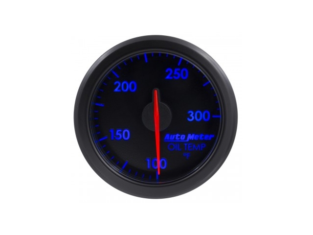 Auto Meter AIR DRIVE SYSTEM Air-Core Gauge, 2-1/16", Oil Temperature (100-300 F) - Click Image to Close
