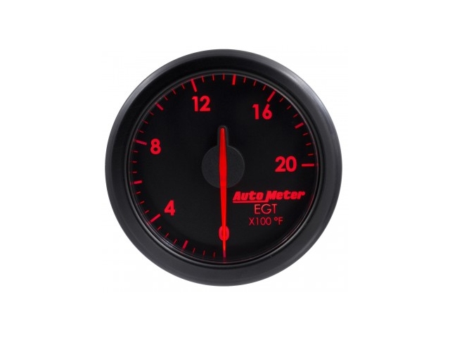 Auto Meter AIR DRIVE SYSTEM Air-Core Gauge, 2-1/16", EGT (0-2000 F)