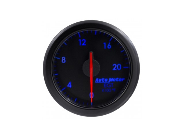 Auto Meter AIR DRIVE SYSTEM Air-Core Gauge, 2-1/16", EGT (0-2000 F)