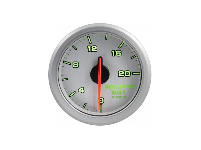 Auto Meter AIR DRIVE SYSTEM Air-Core Gauge, 2-1/16", EGT (0-2000 F)