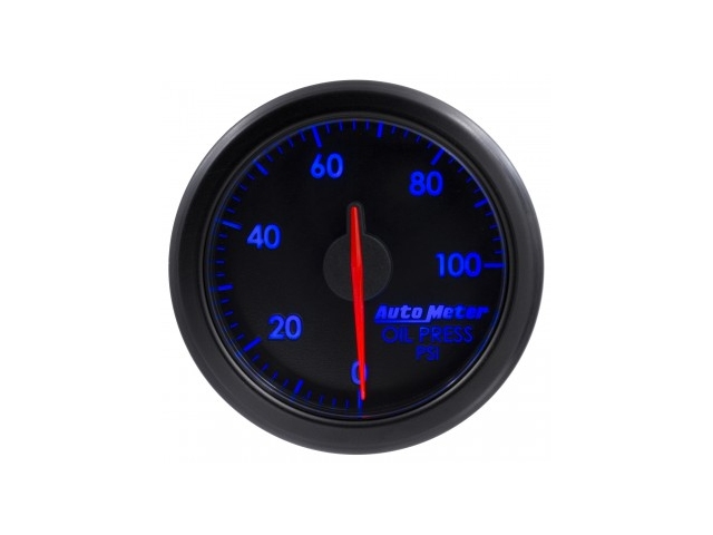 Auto Meter AIR DRIVE SYSTEM Air-Core Gauge, 2-1/16", Oil Pressure (0-100 PSI)