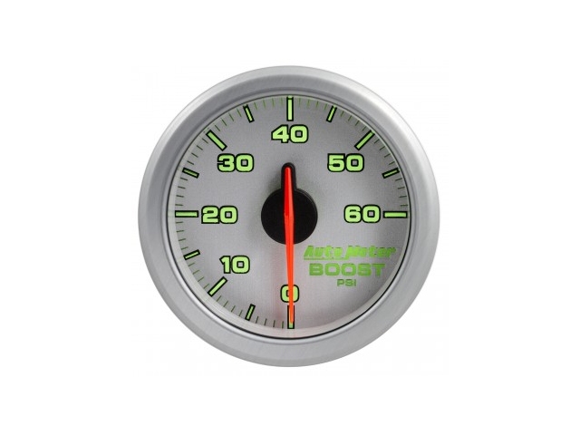 Auto Meter AIR DRIVE SYSTEM Air-Core Gauge, 2-1/16", Boost (0-60 PSI)