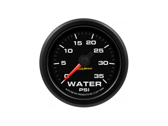 Auto Meter EXTREME ENVIRONMENT Digital Stepper Motor Gauge, 2-1/16", Water Pressure w/ Warn (0-35 PSI)