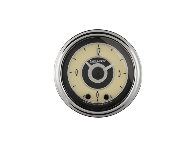 Auto Meter Cruiser AD Digital Stepper Motor Gauge, 2-1/16", Clock (12 Hour) - Click Image to Close