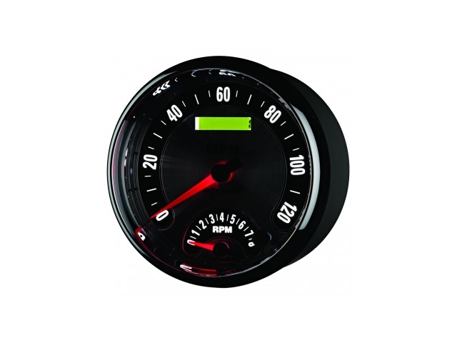 Auto Meter AMERICAN MUSCLE Air-Core Gauge, 5", Electric Tachometer/Speedometer (8000 RPM/120 MPH)