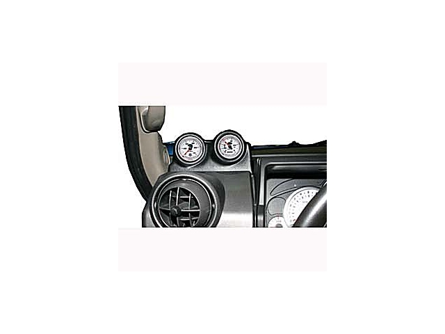 Auto Meter GaugeWorks Dual Dash Pod, Black (2002-2006 H2) - Click Image to Close