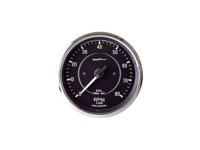 Auto Meter COBRA Air-Core Gauge, 4", In-Dash Tachometer (0-8000 RPM) - Click Image to Close