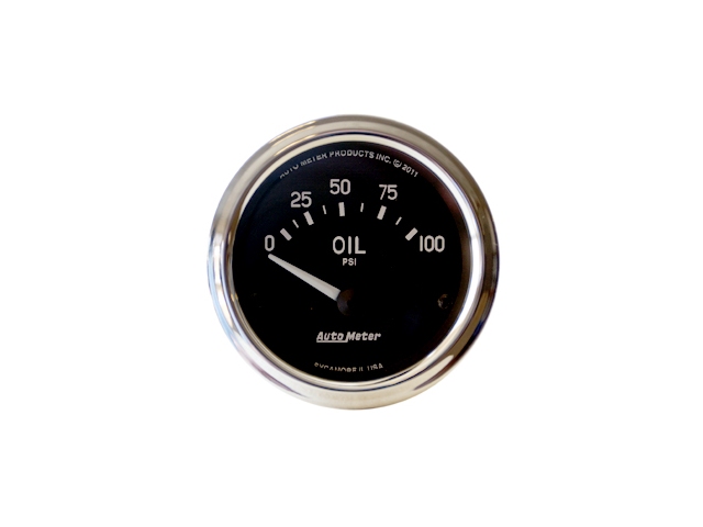 Auto Meter COBRA Air-Core Gauge, 2-1/16", Oil Pressure (0-100 PSI)