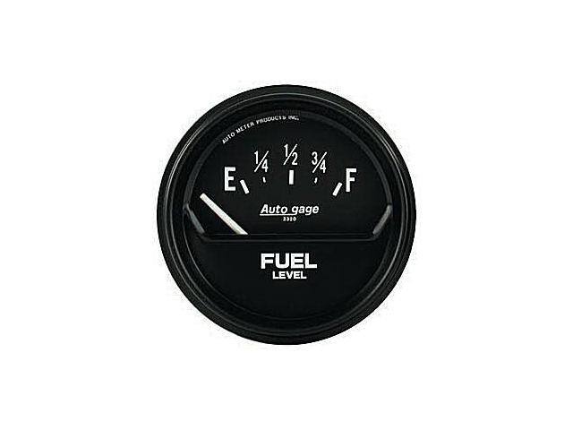 Auto Meter Auto gage Air-Core Gauge, 2-5/8", Fuel Level (0-90 Ohms) - Click Image to Close