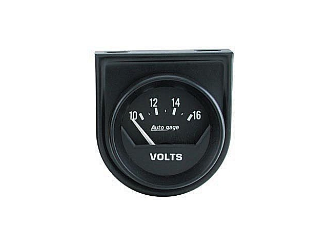 Auto Meter Auto gage Air-Core Gauge, 2-1/16", Voltmeter (10-16 Volts) - Click Image to Close