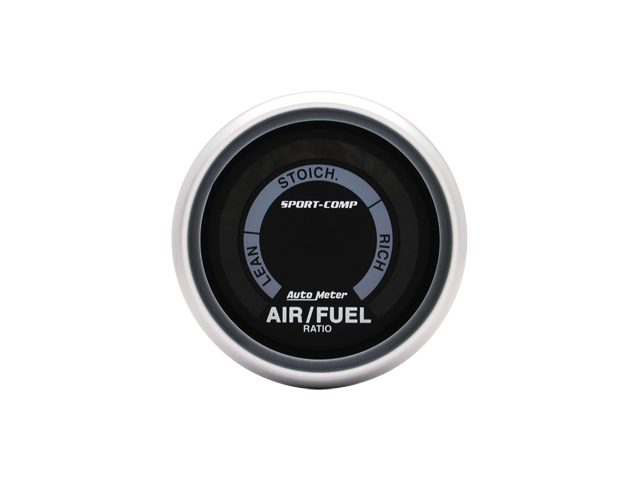 Auto Meter Sport-Comp Digital, 2-1/16", Air/Fuel Ratio Narrowband (Lean-Rich)