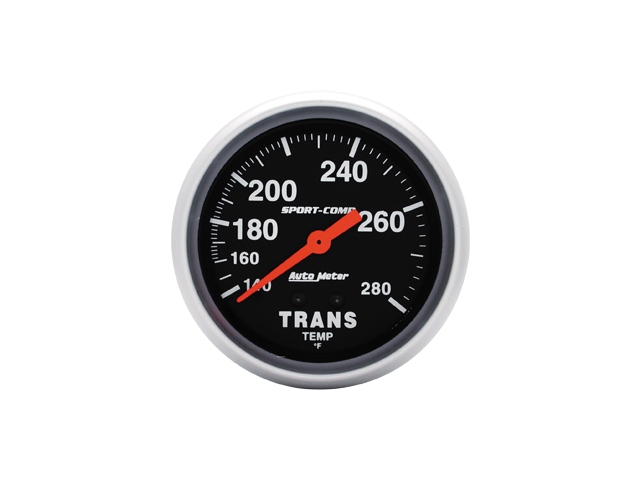 Auto Meter Sport-Comp Mechanical, 2-5/8", Oil Temperature (140-280 deg. F) - Click Image to Close