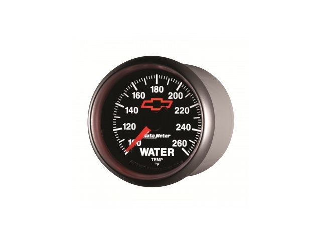 Auto Meter Chevrolet PERFORMANCE Digital Stepper Motor Gauge, 2-1/16", Water Temperature (100-260 F) - Click Image to Close