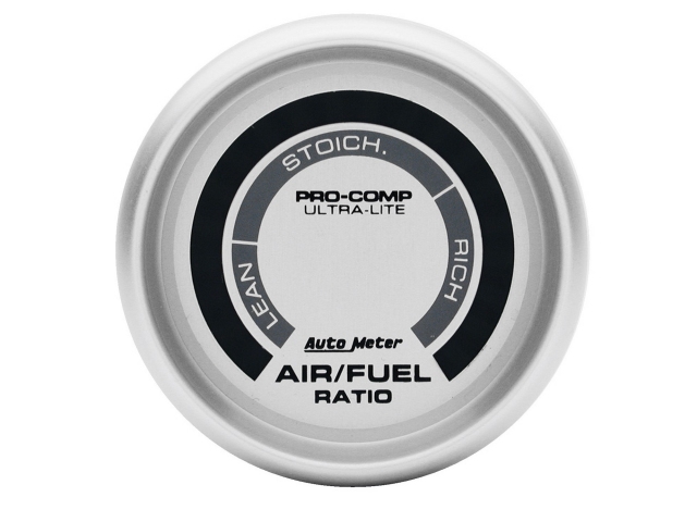 Auto Meter PRO-COMP ULTRA-LITE Digital, 2-1/16", Air/Fuel Ratio Narrowband (Lean-Rich)