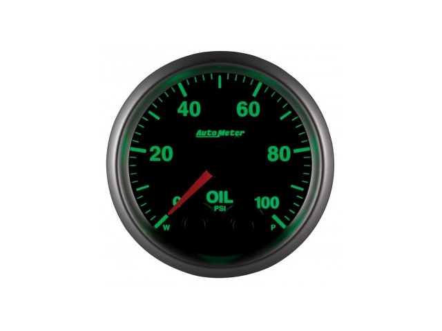 Auto Meter ELITE SERIES Digital Stepper Motor Gauge, 2-1/16", Oil Pressure (0-100 PSI) - Click Image to Close