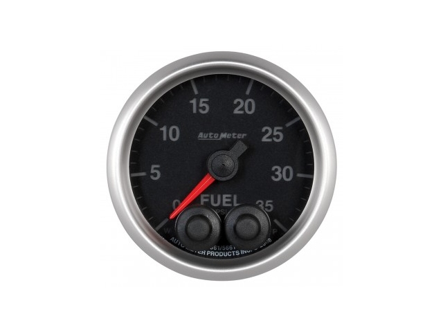 Auto Meter ELITE SERIES Digital Stepper Motor Gauge, 2-1/16", Fuel Pressure (0-35 PSI)