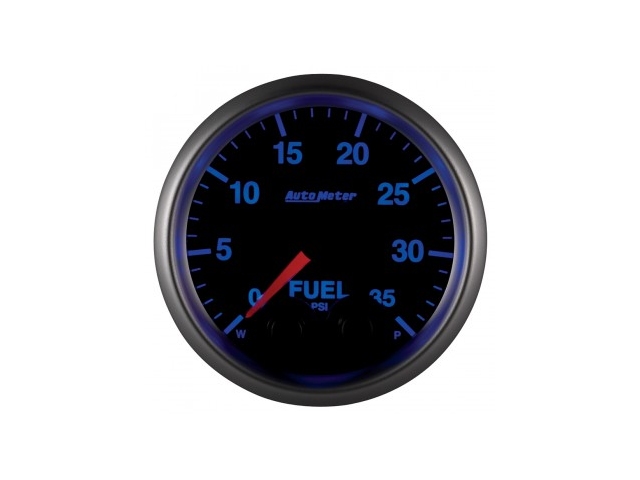 Auto Meter ELITE SERIES Digital Stepper Motor Gauge, 2-1/16", Fuel Pressure (0-35 PSI) - Click Image to Close