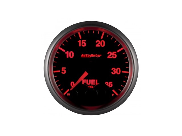 Auto Meter ELITE SERIES Digital Stepper Motor Gauge, 2-1/16", Fuel Pressure (0-35 PSI)