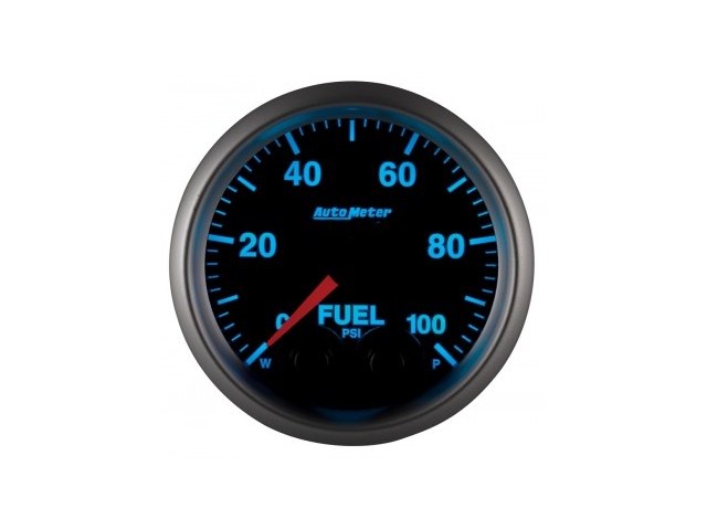 Auto Meter ELITE SERIES Digital Stepper Motor Gauge, 2-1/16", Fuel Pressure (0-100 PSI)