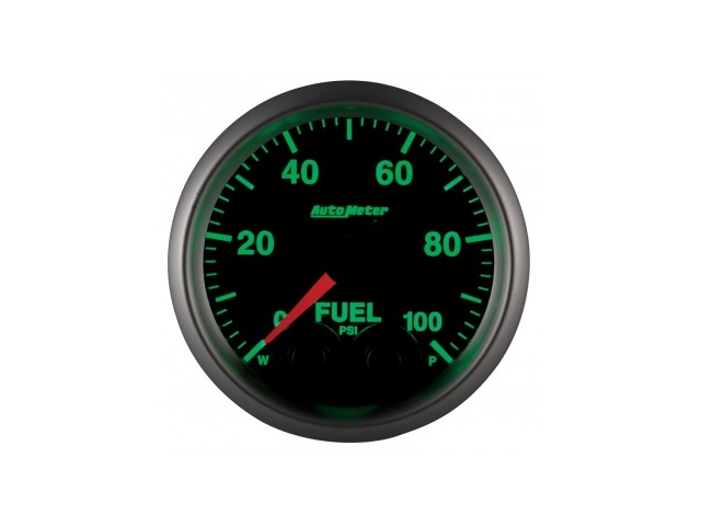 Auto Meter ELITE SERIES Digital Stepper Motor Gauge, 2-1/16", Fuel Pressure (0-100 PSI)